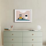 "out there" - Art Print in Sandstorm by Maja Cunningham - In a Room
