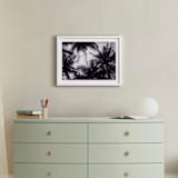 "Flare and Shade" - Art Print in Black & White by Alaric Yanos - In a Room