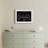 "The Option" - Art Print in Dark Chalk by Char-Lynn Griffiths - In a Room