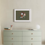 "Paris" - Art Print in Avocado by Jenna Holcomb - In a Room
