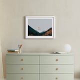 "Above and Beyond" - Art Print in Sky by Irene Suchocki - In a Room