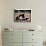 "For The Big Game 2" - Art Print in Field by Janet Cruz - In a Room