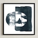 "Night" - Art Print in Indigo by Lorent and Leif - Framed