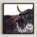 "Forever" - Art Print in Deep Browns by Leslie Le Coq - Framed