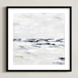 "Cool Sandstone" - Art Print in Ivory by Nicoletta Savod - Framed