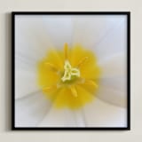 "Sun Inside" - Art Print in yellow by NSMARK - Framed
