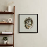 "Abalone Shell" - Art Print in Natural by Field and Sky - In a Room