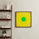 "Sun in the dust. Variations 3" - Art Print in Yellow Sky by Arash Fattahi Acosta - In a Room