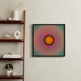 "Sun in the dust. Variations 2" - Art Print in Rainbow Sky by Arash Fattahi Acosta - In a Room