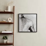 "As You Are" - Art Print in Quiet Gray by Karen Kaul - In a Room