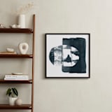 "Night" - Art Print in Indigo by Lorent and Leif - In a Room