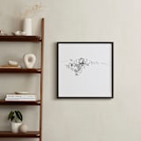 "The Sassi" - Art Print in Sassi Black by Amy Toneys - In a Room