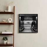 "Patience" - Art Print in Black and White by Mark Kirby - In a Room