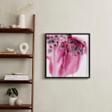 "raspberry smash" - Art Print in berry by Kelly Witmer - In a Room