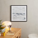 "Cool Sandstone" - Art Print in Ivory by Nicoletta Savod - In a Room