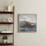 "warm grey I" - Art Print in warm grey by Teodora Guererra - In a Room