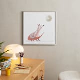 "Harvest Moon" - Art Print in Fox tail by Maja Cunningham - In a Room