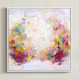 "Breathe" - Art Print in Prism by Svitlana Martynjuk - Framed Canvas