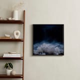 "Stormy Sea" - Art Print in Mist by Emily Morris - In a Room