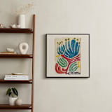 "Magical Plants N.2" - Art Print in Brick Red by Catilustre - In a Room