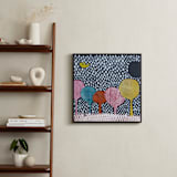 "Diamond Forest" - Art Print in Forest Blue by Bethania Lima - In a Room