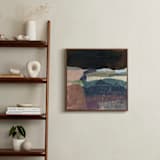 "Summerland II" - Art Print in Coffee by Jennifer Daily - In a Room
