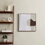 "Studio Forms 1" - Art Print in Linen by Jennifer Daily - In a Room