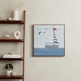 "Sea Friends 3" - Art Print in Sea by Teju Reval - In a Room