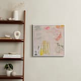 "There Are Not Many Who Remember" - Art Print in The Palest Pinky Peach by tina johnson - In a Room