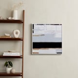 "Bandwidth 1" - Art Print in Steel Grey by Jaqui Falkenheim - In a Room