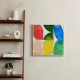 "A Language of Form 1" - Art Print in Modern Primary by Christina Flowers - In a Room