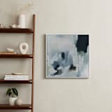 "Woven Thoughts" - Art Print in Fog by Nicoletta Savod - In a Room