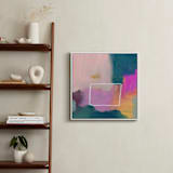"Somewhat Contained" - Art Print in Blush by Lindsay Megahed - In a Room