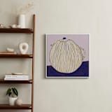 "Benevolent Ceramics II" - Art Print in Earthy Lilac by Danushka Abeygoda - In a Room