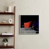 "Storefront" - Art Print in Clementine by Curtis Newkirk - In a Room