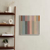 "Piano Bars I" - Art Print in Mauve by Lindsay Megahed - In a Room