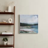 "Torrey Pines I" - Art Print in Torrey Blue by AlisonJerry - In a Room