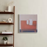 "Milk" - Art Print in Coral by Ayna Paisley - In a Room