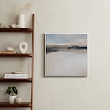 "A Winter's Walk" - Art Print in Winter Pink by AlisonJerry - In a Room