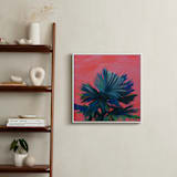 "Tropic Like It's Hot" - Art Print in Hot Pink by Rachel Roe - In a Room