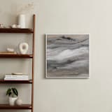 "Warm Gold II" - Art Print in Warm Gold by Teodora Guererra - In a Room