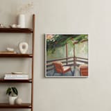"Wisteria Hideaway" - Art Print in Sunrise by Khara Ledonne - In a Room