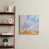 "Leaving New Mexico" - Art Print in straw by sue prue - In a Room