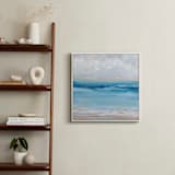 "Of the Sea" - Art Print in Light Turquoise by Nicole Walsh - In a Room
