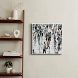 "Coming back" - Art Print in dark blue by Lulaloo - In a Room