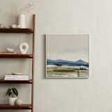 "Brownstein II" - Art Print in Field by Mande Calhoun - In a Room