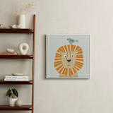 "My Jungle Friends 2" - Art Print in Lion by Anequ Studio - In a Room