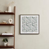 "Gardens" - Art Print in Whites by Anna Stout-Tuckwiller - In a Room