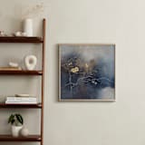 "Oh Susy" - Art Print in Slate Blue by Christine Olmstead - In a Room