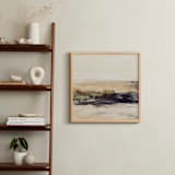 "George I" - Art Print in Tan by Mande Calhoun - In a Room